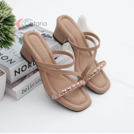 Sandal Hak Tahu Wanita Delisha SDH320